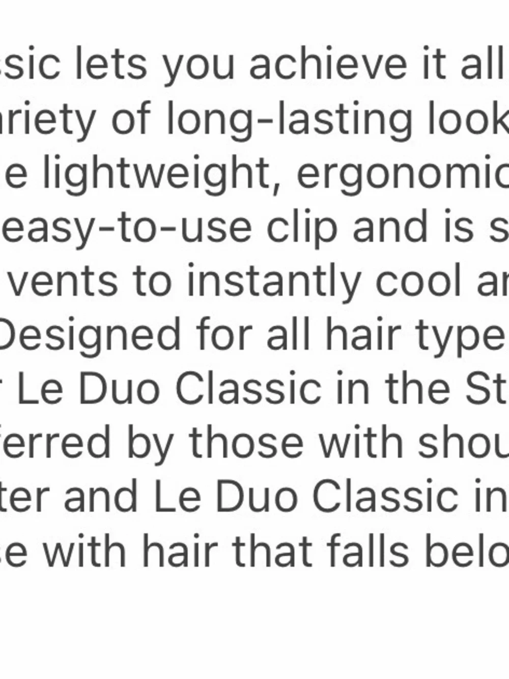 Lange Blush 3-Piece Hair Styling Set - Picture 10 of 10